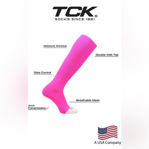 TCK Prosport Tube Socks Baseball Socks, Softball Socks, Football Socks - Picture 2 of 4